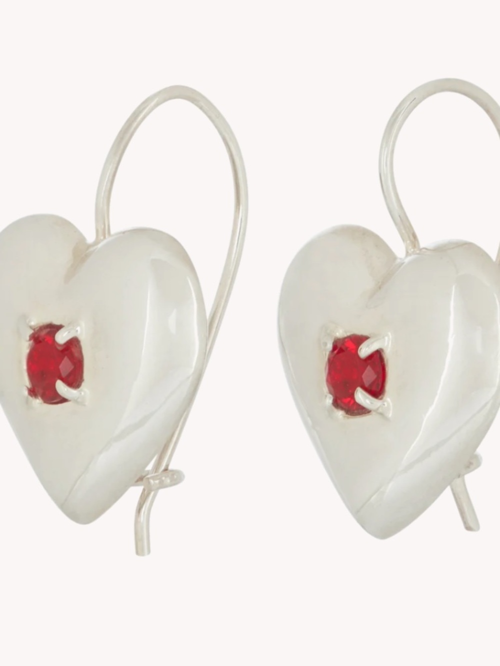 Mondo Mondo "Lover Earrings" in Silver